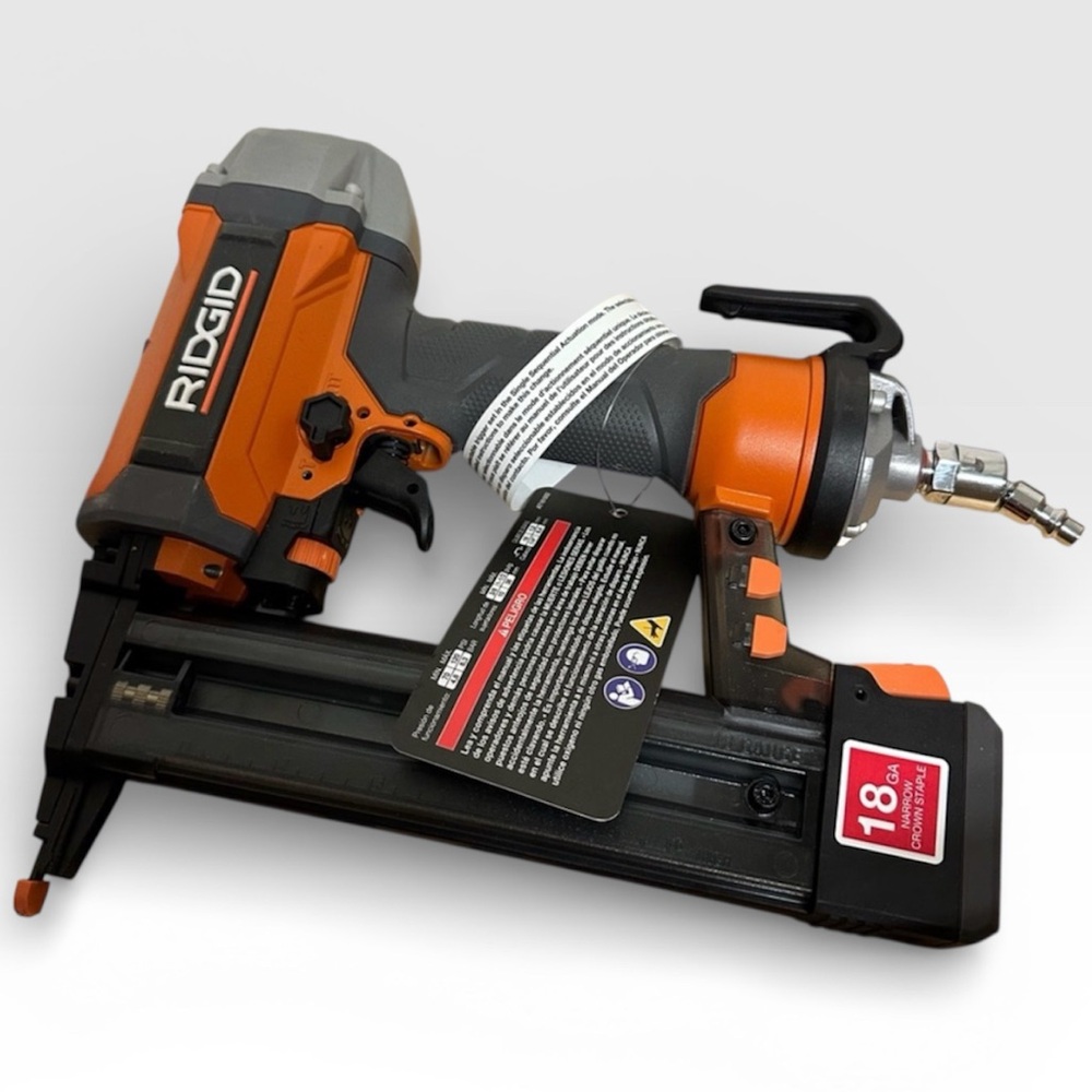 Brand New Orange and Gray Pneumatic Nail Gun